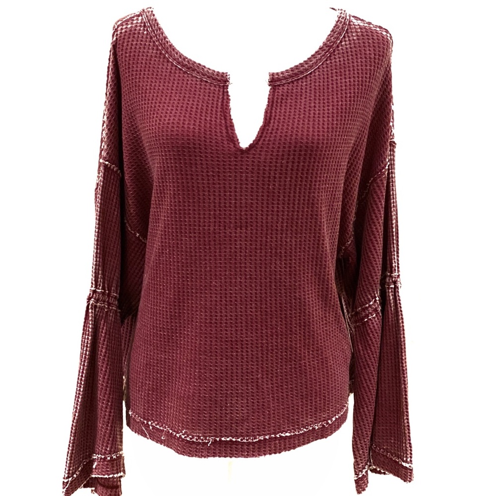 NWT Free People We The Free Dahlia Thermal - Picture 3 of 7